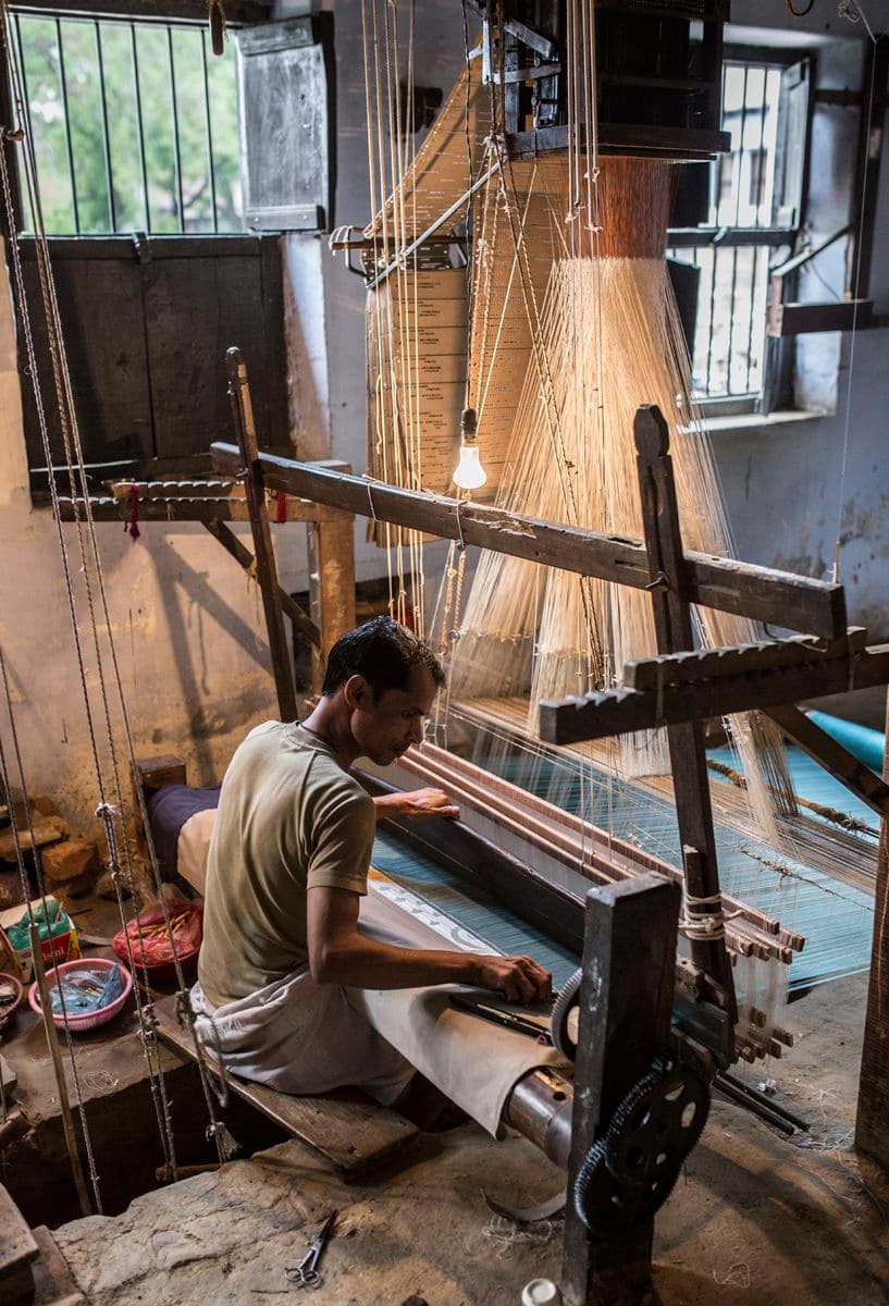 Artisan weaving